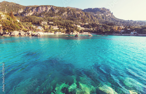 Corfu coast