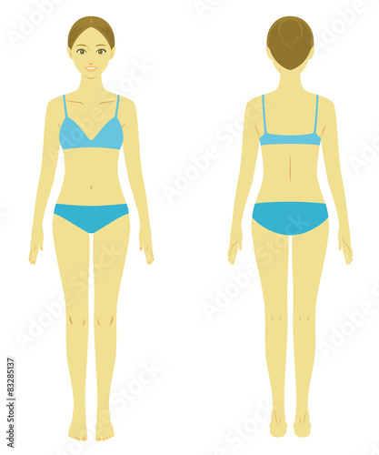 美容　女性　全身