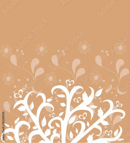 vector floral background