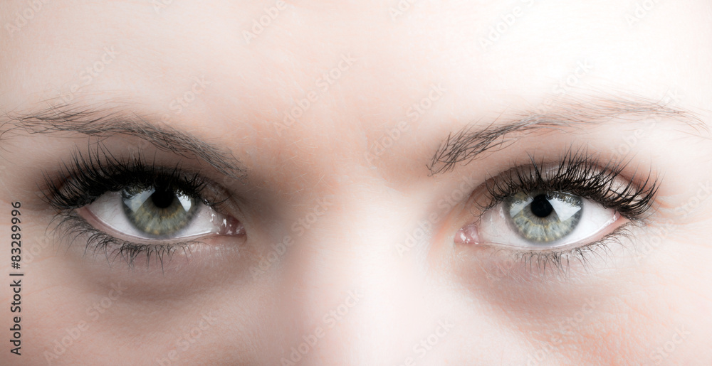 Fototapeta premium eyes and long eyelashes