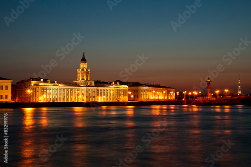 White night in Saint-Petersburg