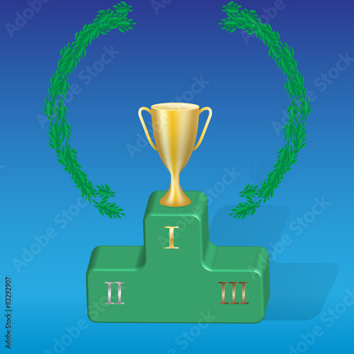 Cup and pedestal