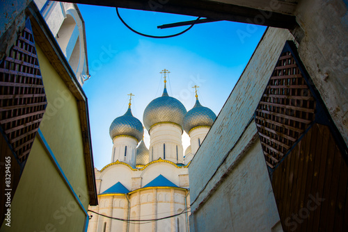 Rostov Kremlin.Russia,temples. photo