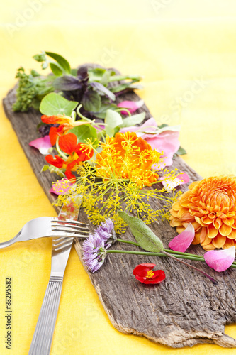 kochen mit blüten