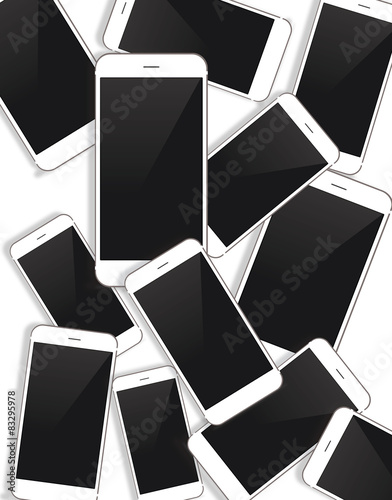Vector smartphone background