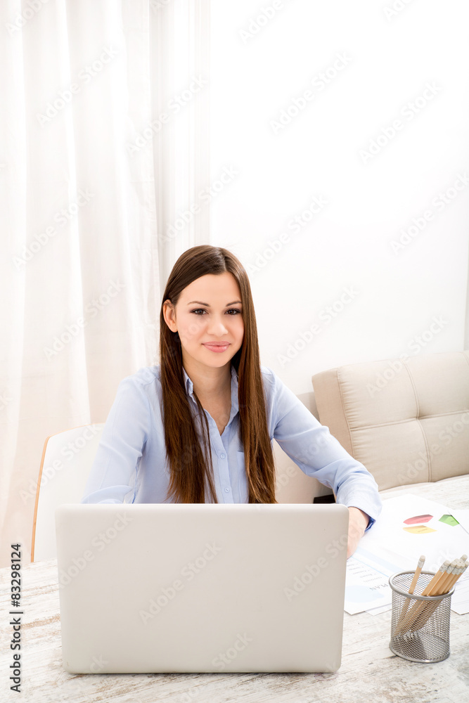 Working at the office