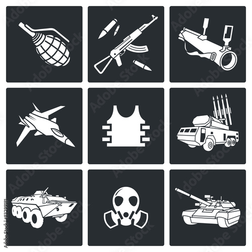 Weapons Icon set