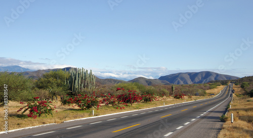 Canvas Print Mexico landscape