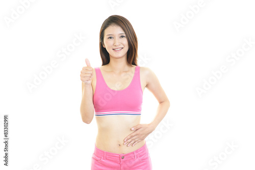 ダイエットに成功した女性