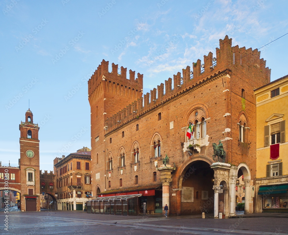 Palazzo Communale in Ferrara / Italien