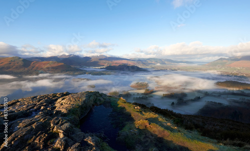 Derwent Fells, Lake District, Uk
