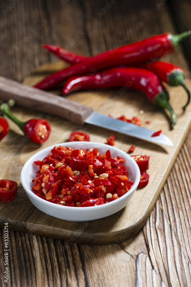 Red Chilis (cutted) Red Chilis (cutted)