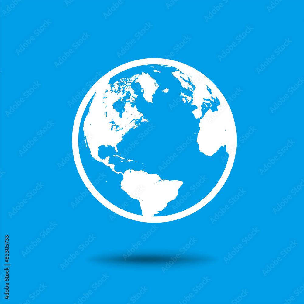 Fototapeta premium 地球・グローバルイメージ Earth global image