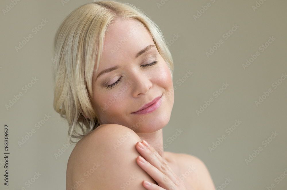 Naklejka premium Beauty skincare