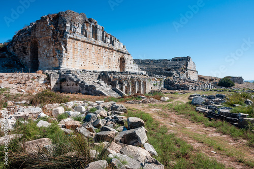 Ancient theater of Miletus, Turkey photo