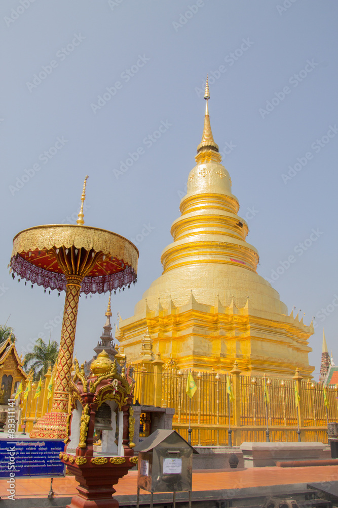 Naklejka premium Sutep hill Pagoda