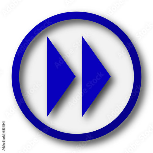 Free Download Fast forward sign icon - GFXLoad