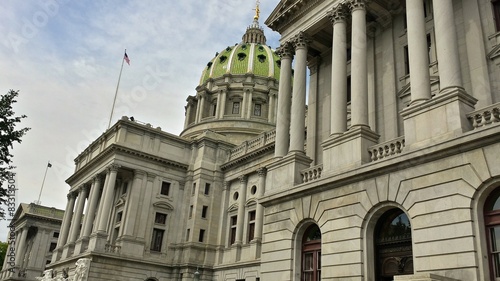 Wide Angle of Historic Pennsylvania State Capitol photo
