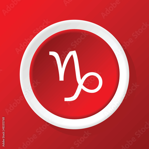 Builder icon on red