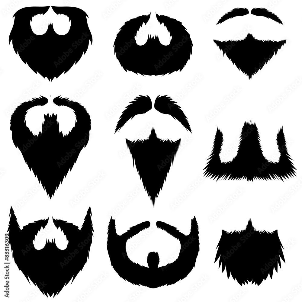 Mustaches and Beards Collection Mustaches and Beards Collection