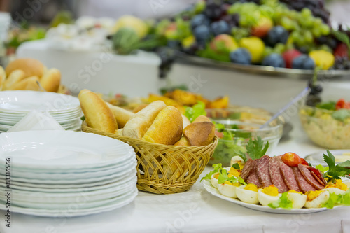 Food on the table