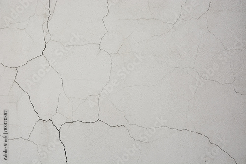 Wall with fissure. Picture can be used as a background