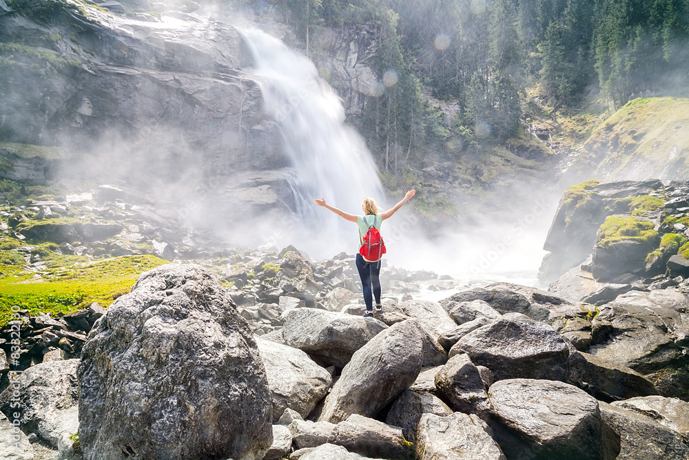 Fototapeta premium Krimmler Wasserfälle