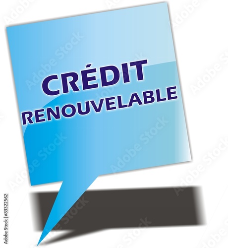 bouton crédit renouvelable