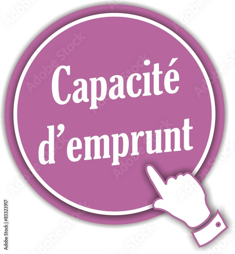 bouton capacité d'emprunt