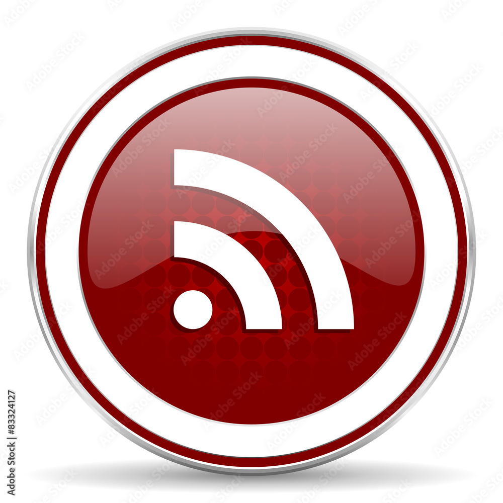 rss red glossy web icon rss red glossy web icon