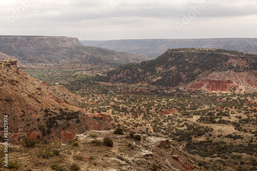 Canyon Landschaft mit Hochplateau