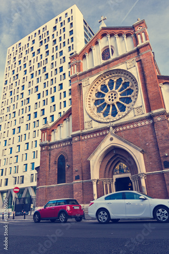 Saint Joseph Cathedral in Bucharest Romania photo