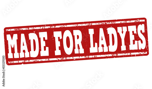Made for ladyes stamp photo