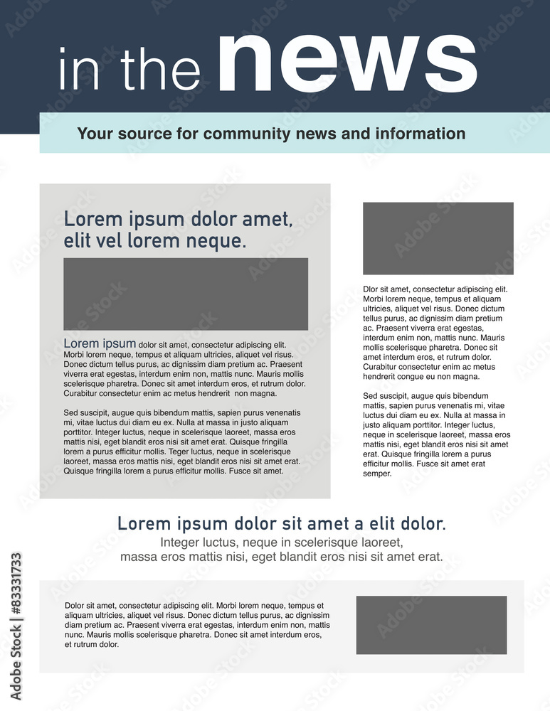 Obraz premium Page Layout