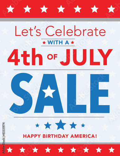 4th of July Sale