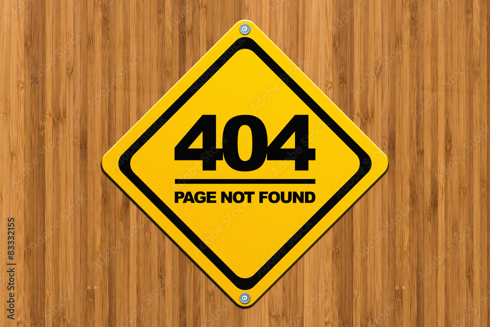 Page not found - 404
