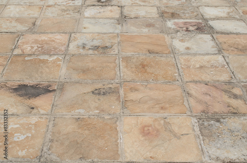 Background of stone floor