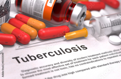 Diagnosis - Tuberculosis. Medical Concept.  photo