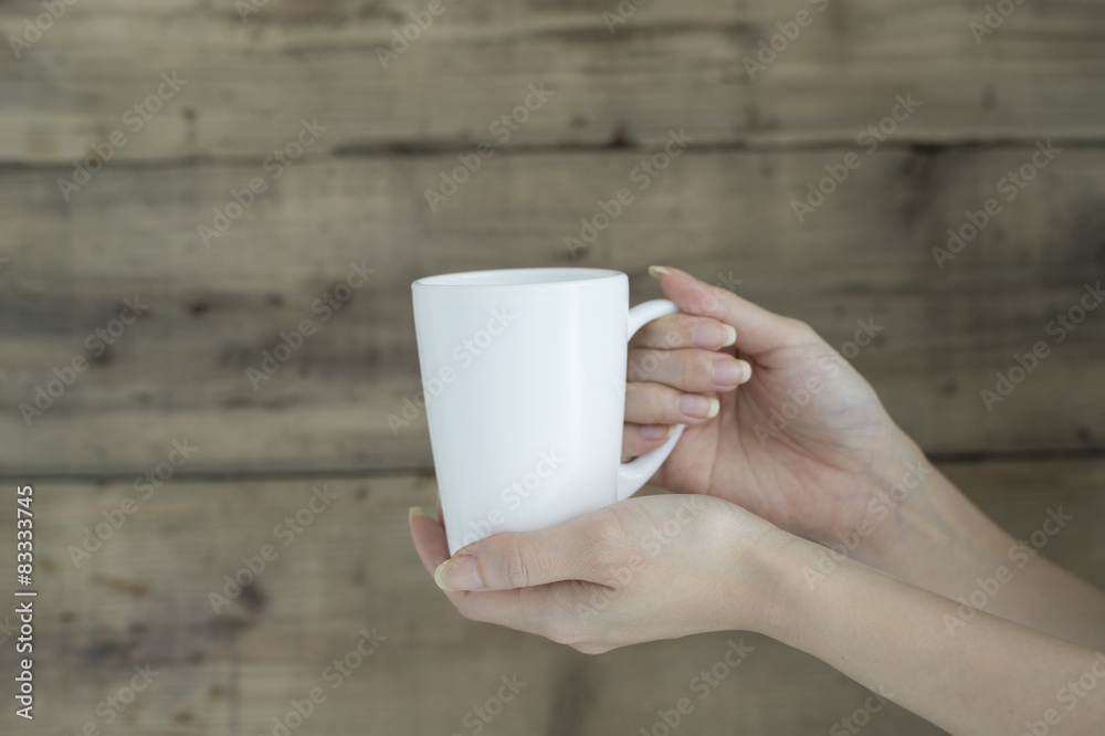 White cup White cup