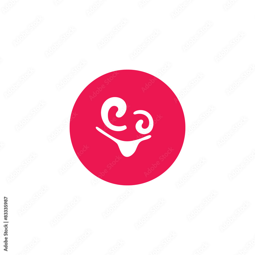 Smile vector sign Smile vector sign