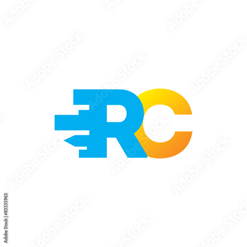 Sign of the letter R and C