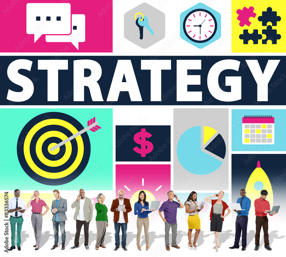 Strategy Solution Tactics Teamwork Growth Vision Concept Strategy Solution Tactics Teamwork Growth Vision Concept