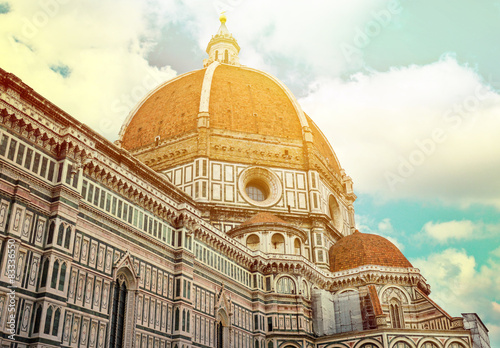 Duomo Santa Maria Del Fiore and Campanile Florence - Italy