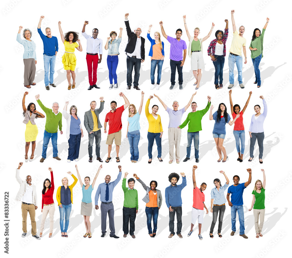 Obraz premium Diversity Ethnicity Multi-Ethnic Variation Togetherness Unity Te
