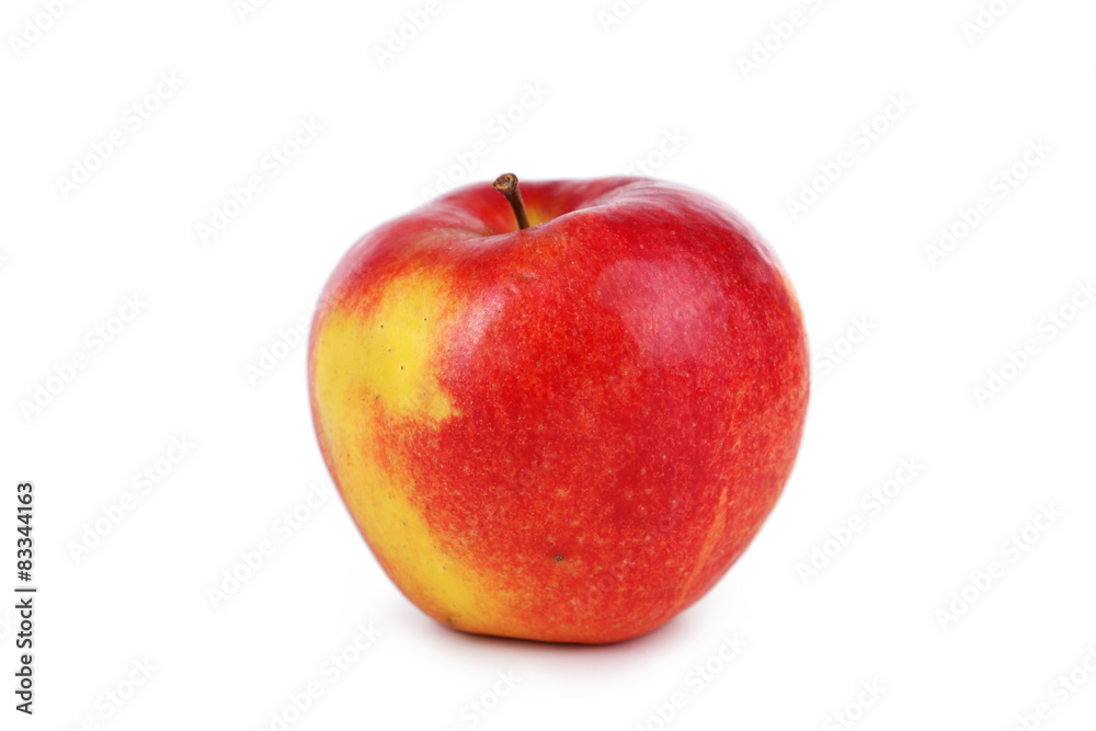 Red apple isolated on white Red apple isolated on white