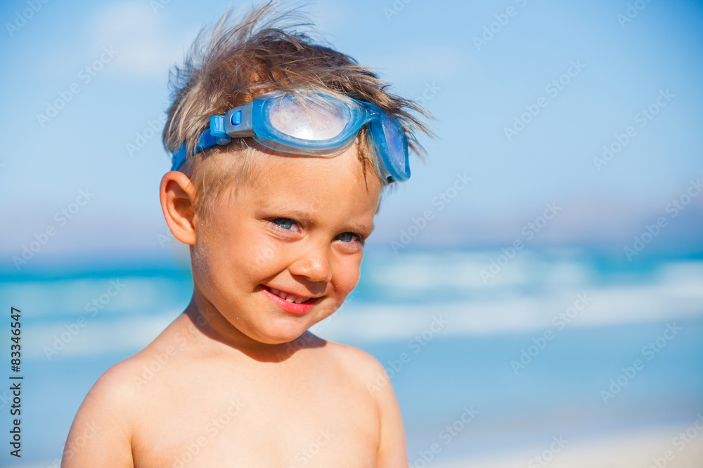 Boy on the beach Boy on the beach