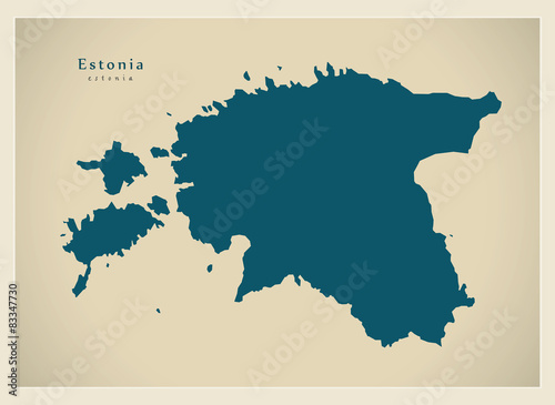 Modern_Map-EE-Estonia