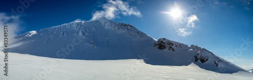 Panel kuchenny z motywem Arctic spring in south Spitsbergen