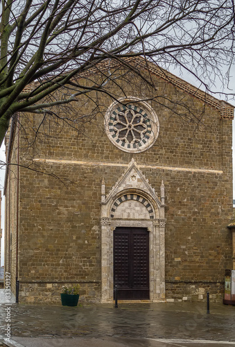 church of Sant Agostino, Montalcino, Italy