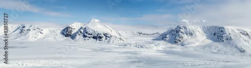 Panel kuchenny z motywem Arctic spring in south Spitsbergen